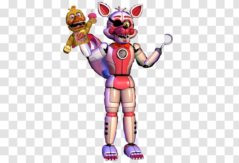 Five Nights At Freddy's: Sister Location Freddy's 2 3 4 - Teen Titans Go - Funtime Freddy Transparent PNG
