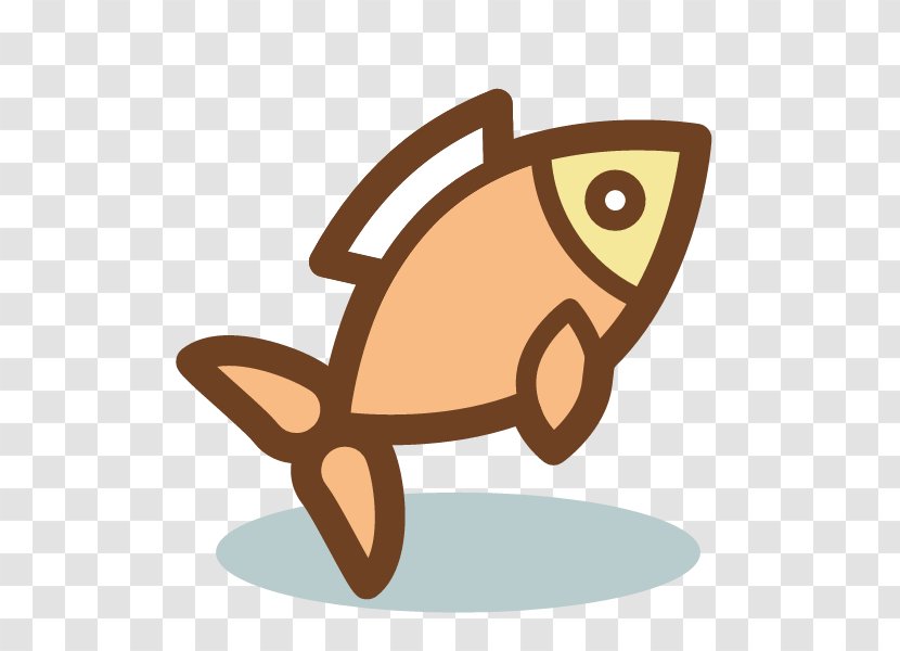 Icon - Fish - Orange Transparent PNG