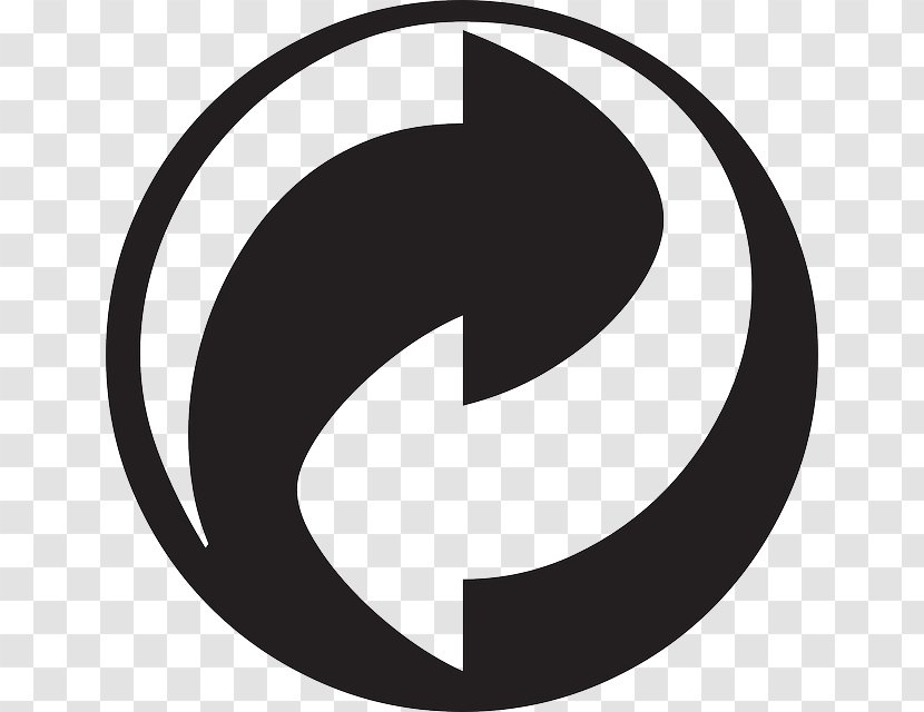 Recycling Symbol Logo Green Dot - Waste - Arts Milk Transparent PNG