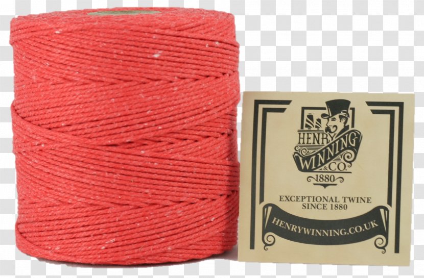 Twine RSVP Cotton Butcher's String Meat Rope - Wool Transparent PNG