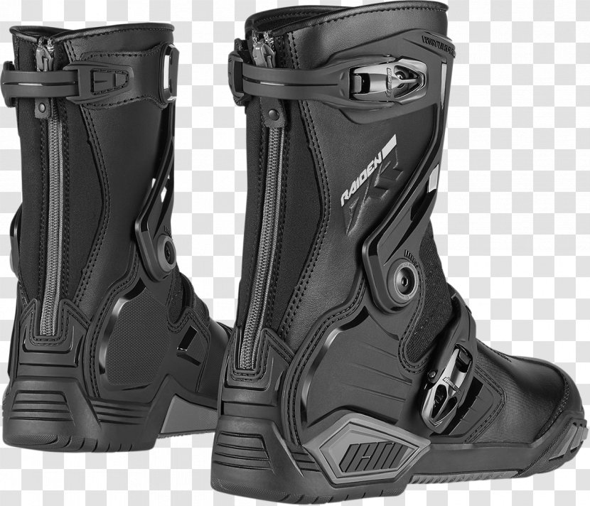 Motorcycle Boot Riding Shoe - Leather Transparent PNG