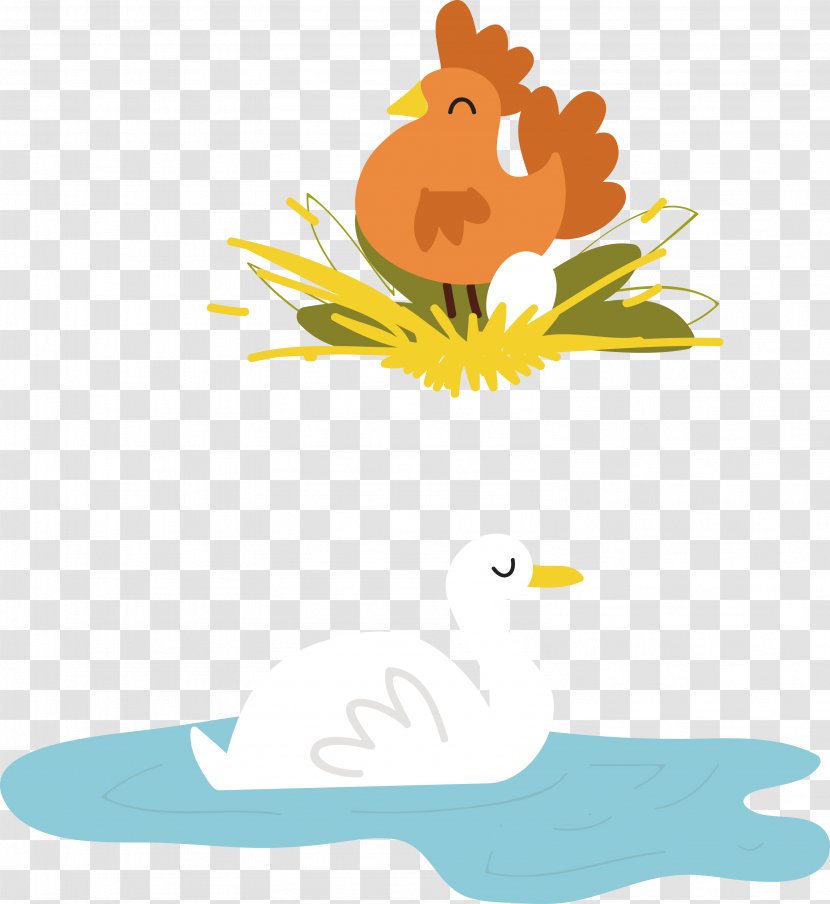 Chicken Duck Clip Art - Cute Little Animal Transparent PNG