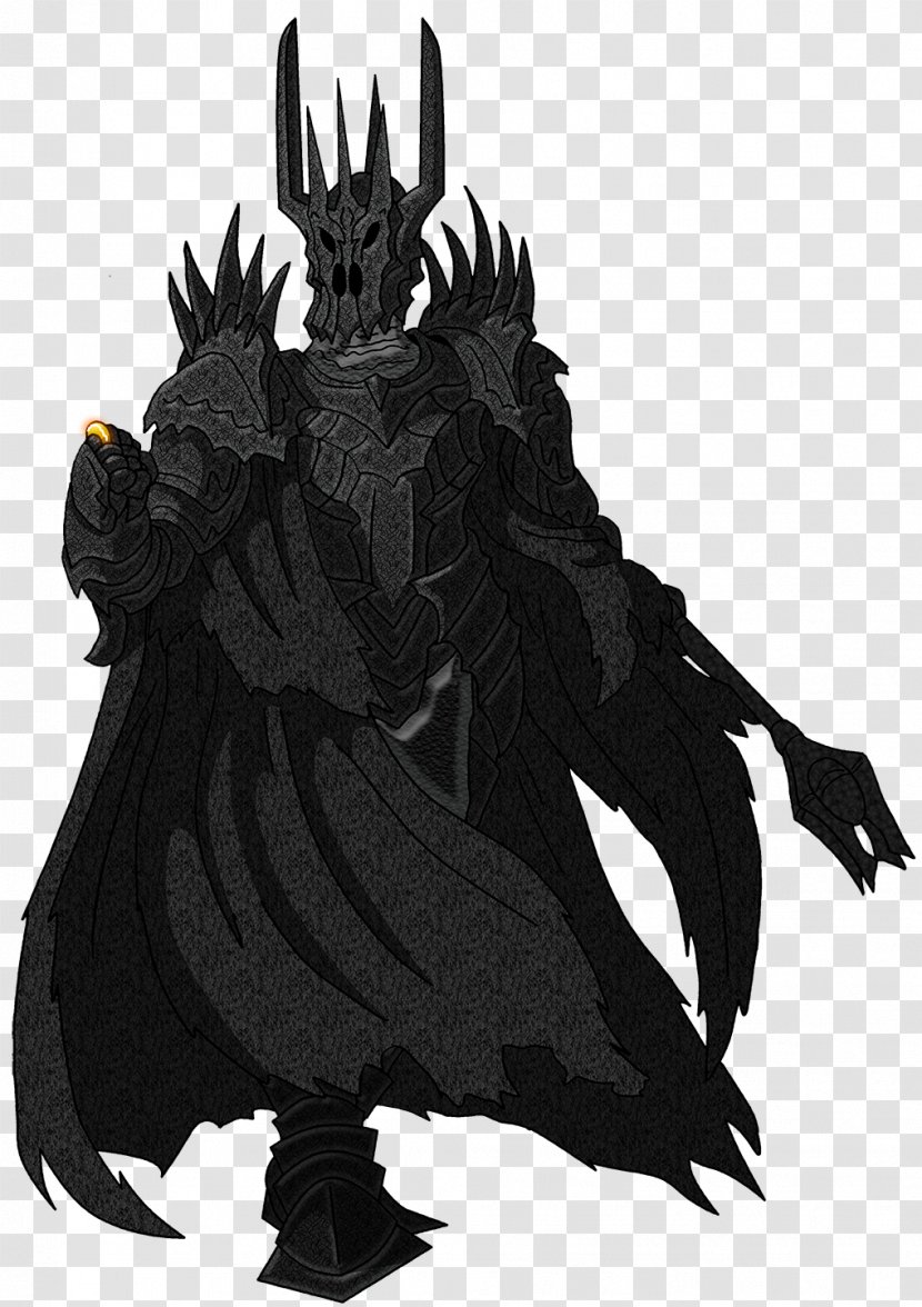Sauron DeviantArt Dark Lord Fan Art - Throne Transparent PNG