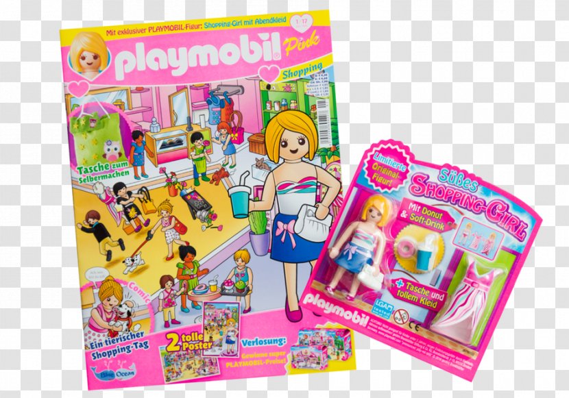 Playmobil Toy Doll Magazine Format - Cartoon - Correct Sign Transparent PNG