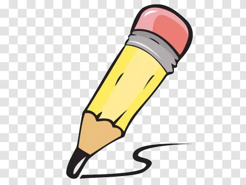 Pencil Cartoon - Advertising Transparent PNG