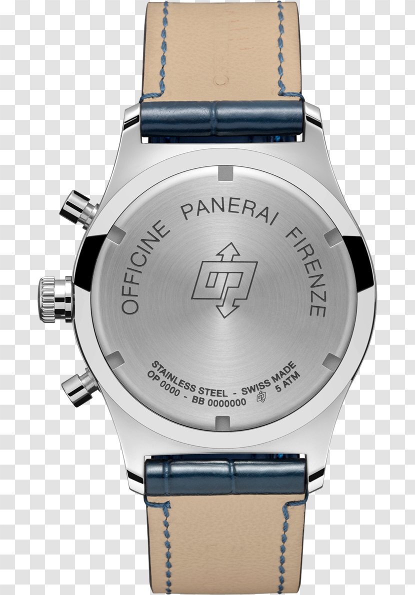 Panerai Counterfeit Watch Replica Chronograph - Clock Transparent PNG