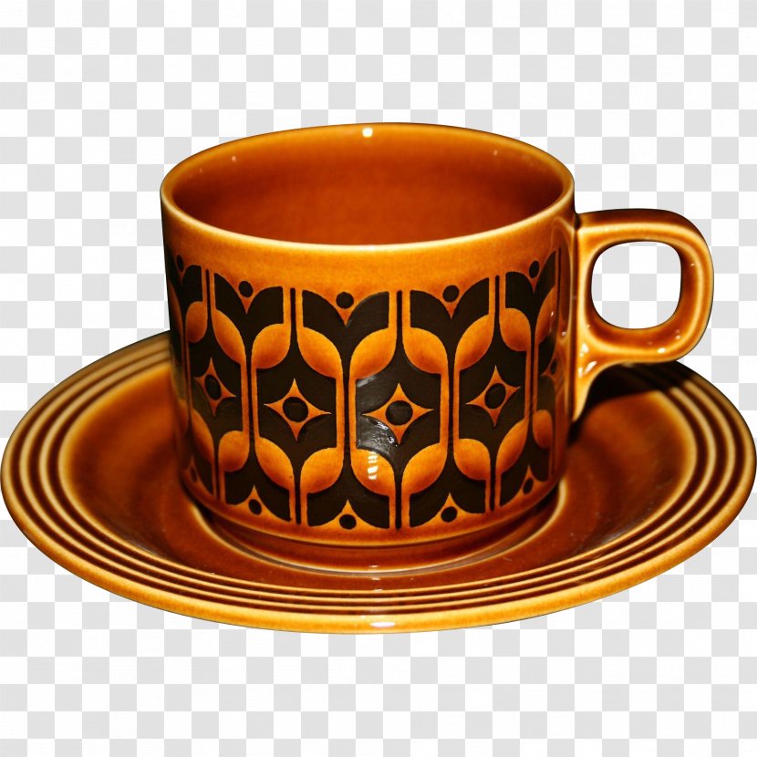 Hornsea Coffee Cup Saucer Ceramic - Tableware Transparent PNG