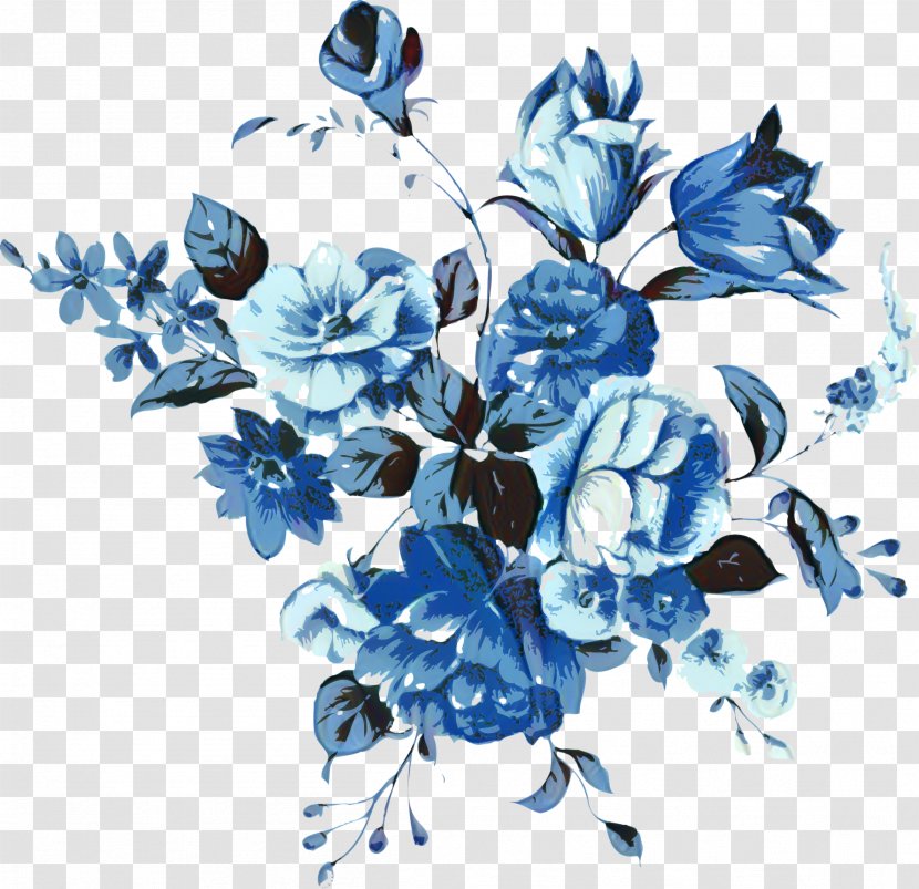 Floral Design Flower Bouquet Blue Rose Cut Flowers Transparent PNG