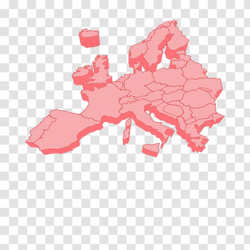 Europe Globe Map Clip Art - Frame - Of Transparent PNG