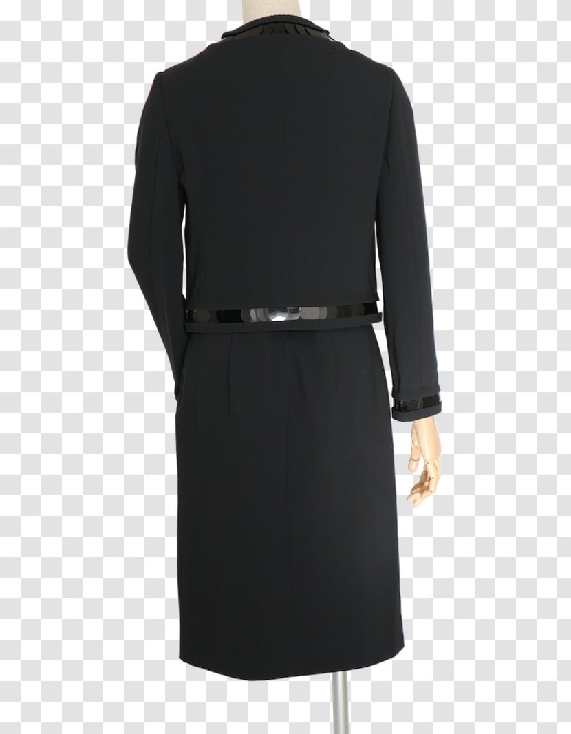 Little Black Dress Sleeve Coat M Transparent PNG