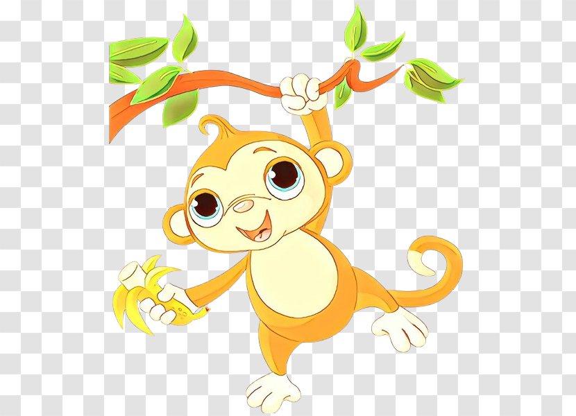 Clip Art Free Content Monkey Image - Fictional Character - Cuteness Transparent PNG