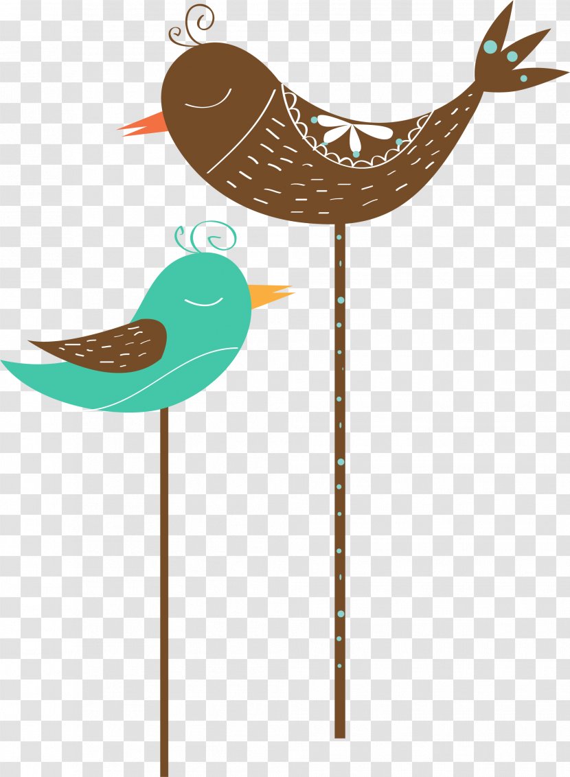 Clip Art - Designer - Cartoon Bird Decoration Pattern Transparent PNG