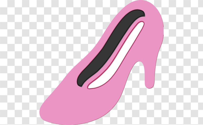 Pink Background - High Heels - Material Property Transparent PNG