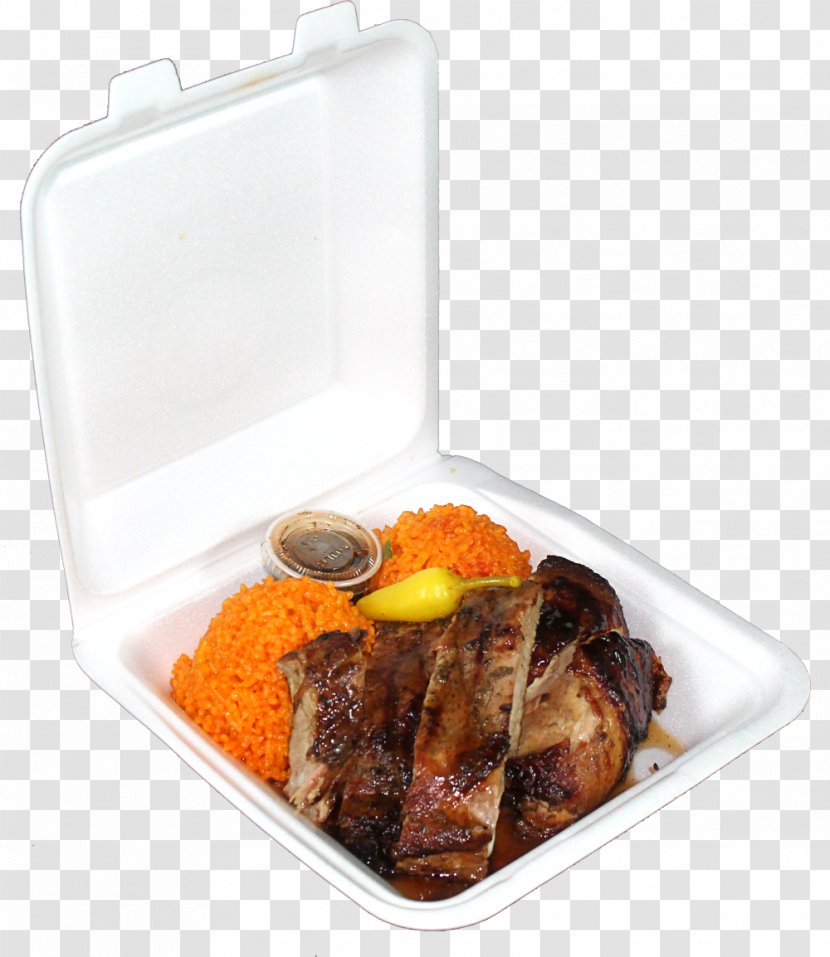 Jamaican Cuisine Ribs Barbecue Chicken Grill - Recipe - Takeout Food Transparent PNG