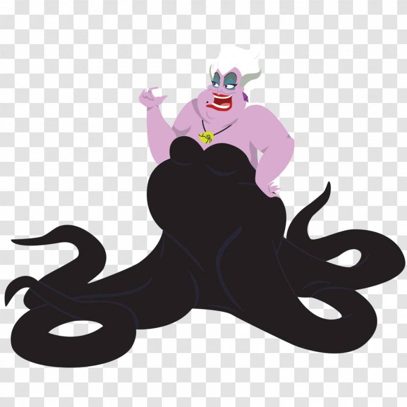 Ursula Ariel Cosplay YouTube Character - Mammal Transparent PNG