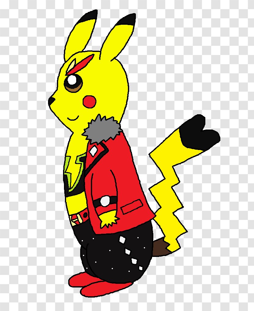 Pikachu Fan Art Pokémon - Pokedex Transparent PNG