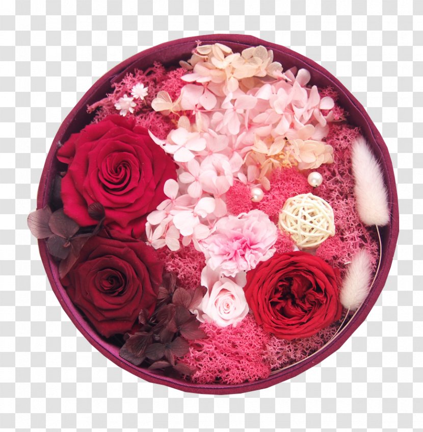 Flower Preservation Box Gift - Online Shopping - Boxes Decorated With Flowers Transparent PNG