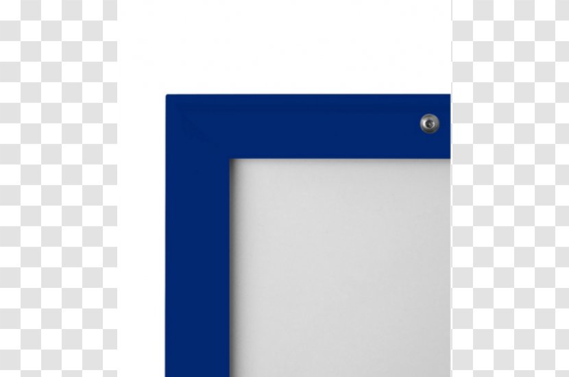 Film Poster Picture Frames Text Mat - Cobalt Blue Transparent PNG