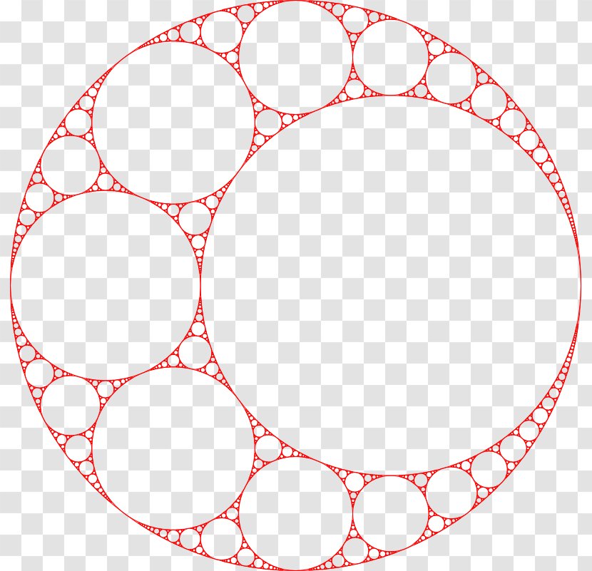 Apollonian Gasket Fractal Circle Kleinian Group Mathematics - Quasifuchsian Transparent PNG