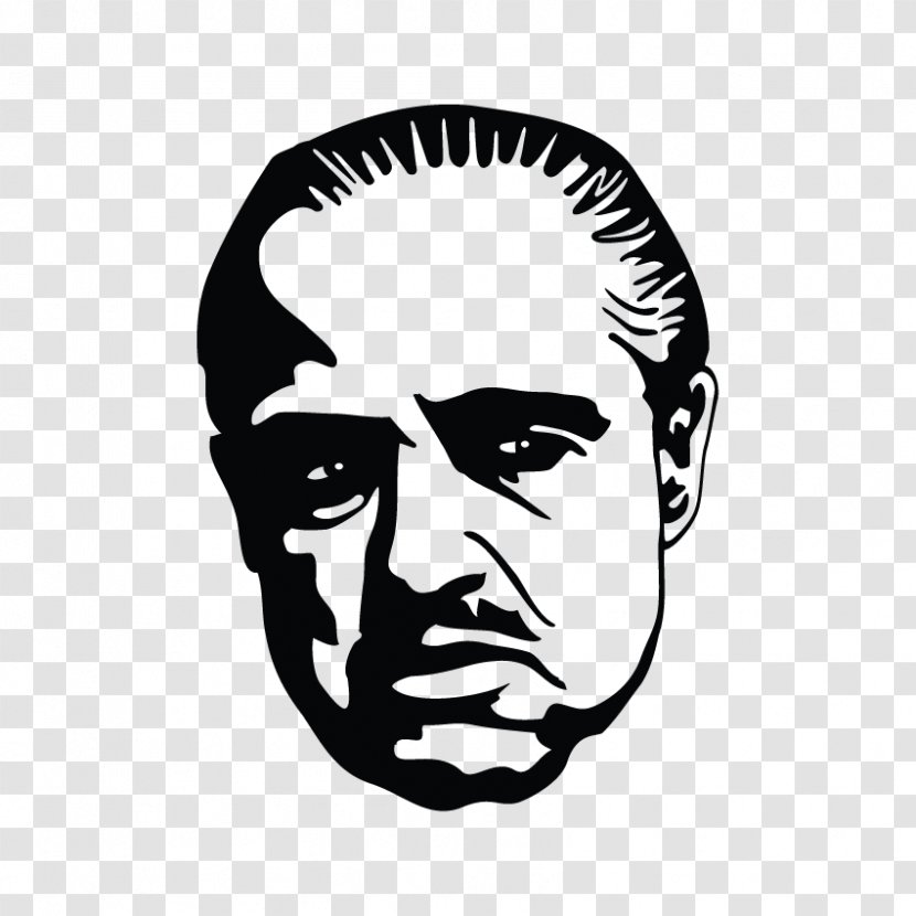 Marlon Brando The Godfather Vito Corleone Michael Johnny Fontane - Head - Nose Transparent PNG