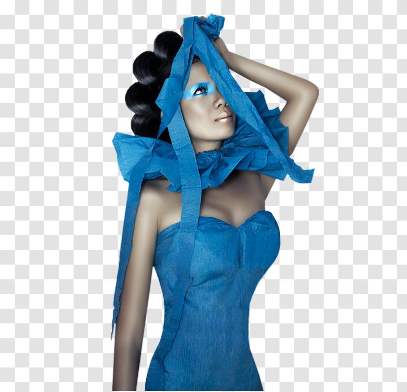 Shoulder Costume - Electric Blue Transparent PNG