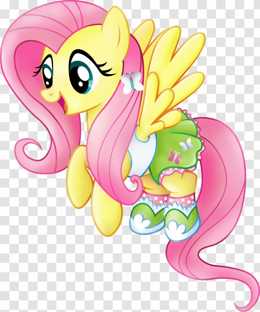 Fluttershy Pinkie Pie Pony Rarity Applejack - My Little Friendship Is Magic Transparent PNG
