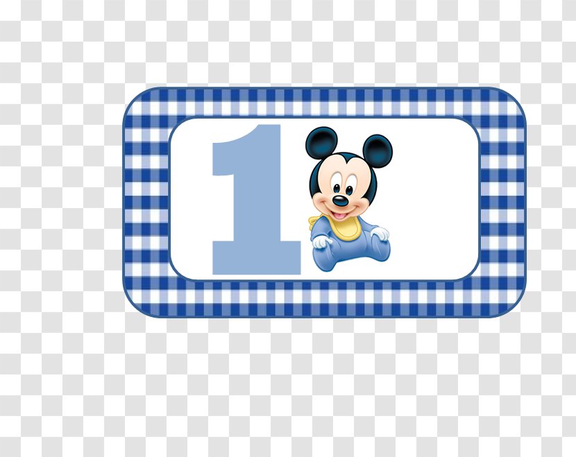 Mickey Mouse Minnie Infant Text - Cartoon Transparent PNG