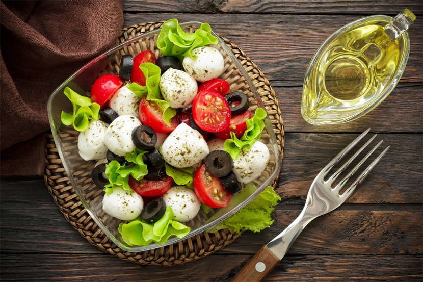 Caprese Salad Greek Pasta Tomato - Mozzarella Transparent PNG