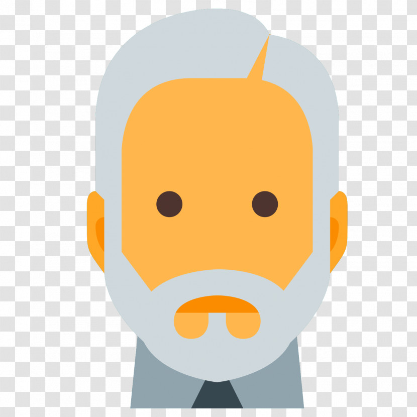 Face Cartoon Head Facial Hair Animation Transparent PNG