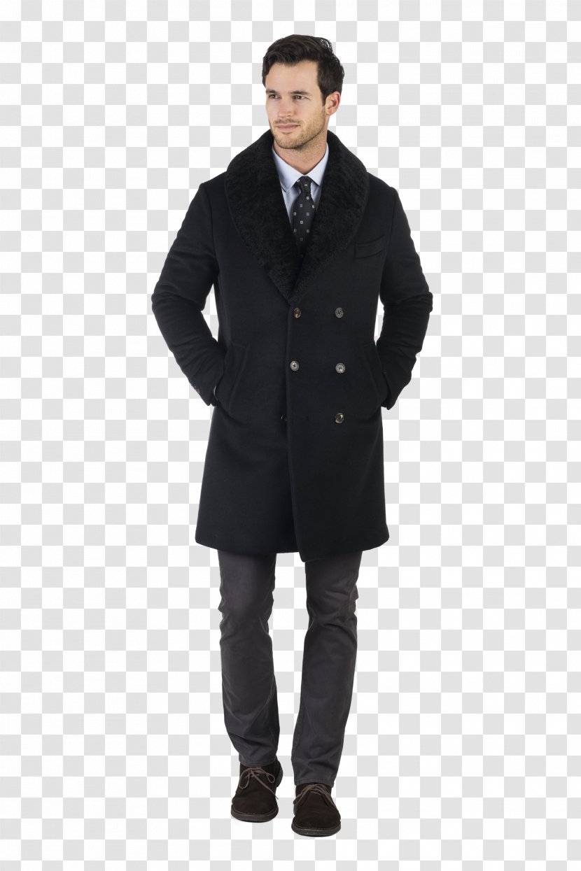 Overcoat Trench Coat Sport Clothing Suit - Standing - Cashmere Wool Transparent PNG