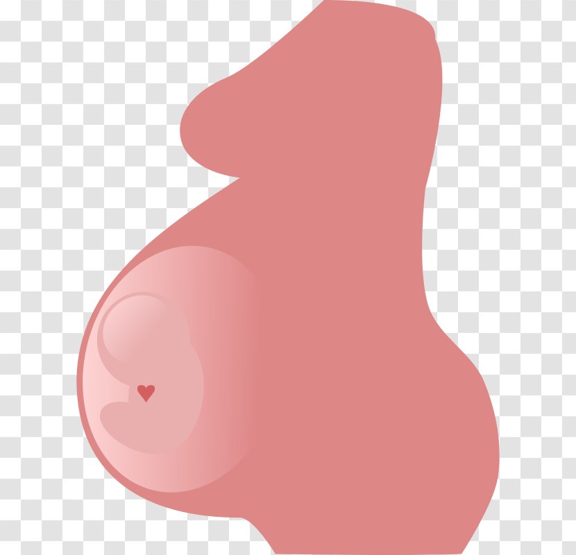 Pregnancy Mother Woman Clip Art - Heart Transparent PNG