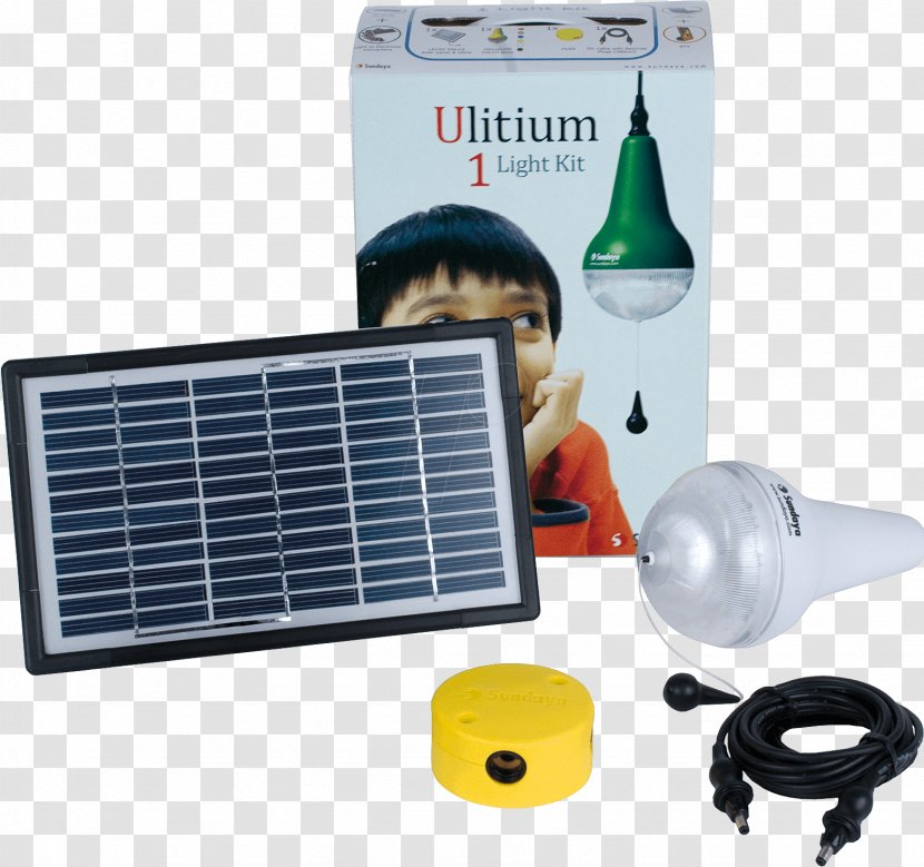 Light Solar Energy Lamp Photovoltaic System Battery Charger - Electronics Accessory Transparent PNG