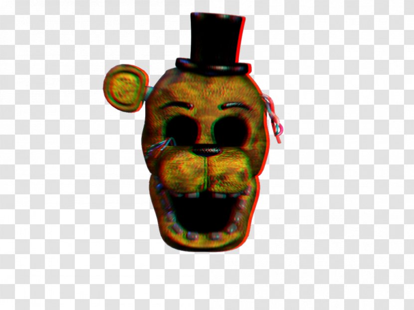 Five Nights At Freddy's 2 3 4 Jump Scare - Bottle - Golden 3d Transparent PNG