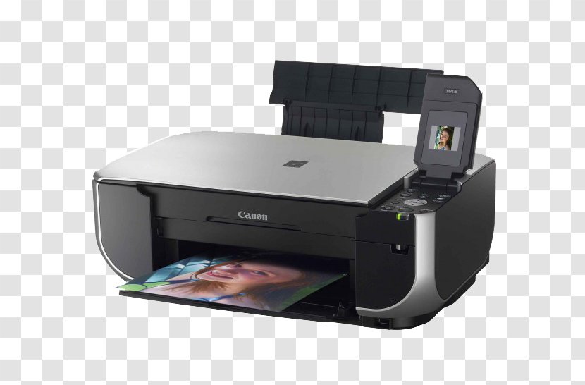 Hewlett Packard Enterprise Canon Ink Cartridge Multi-function Printer - Black Transparent PNG