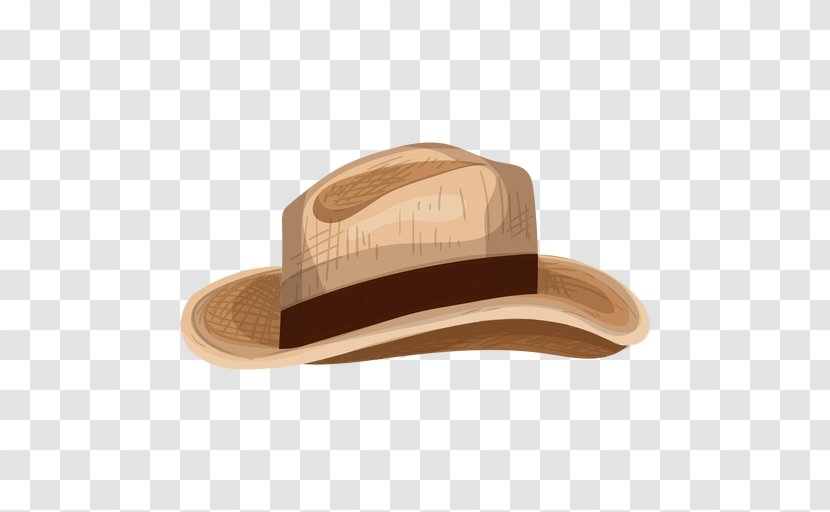 Top Hat Cowboy Bowler Bucket - Beige - Derby tree Transparent PNG