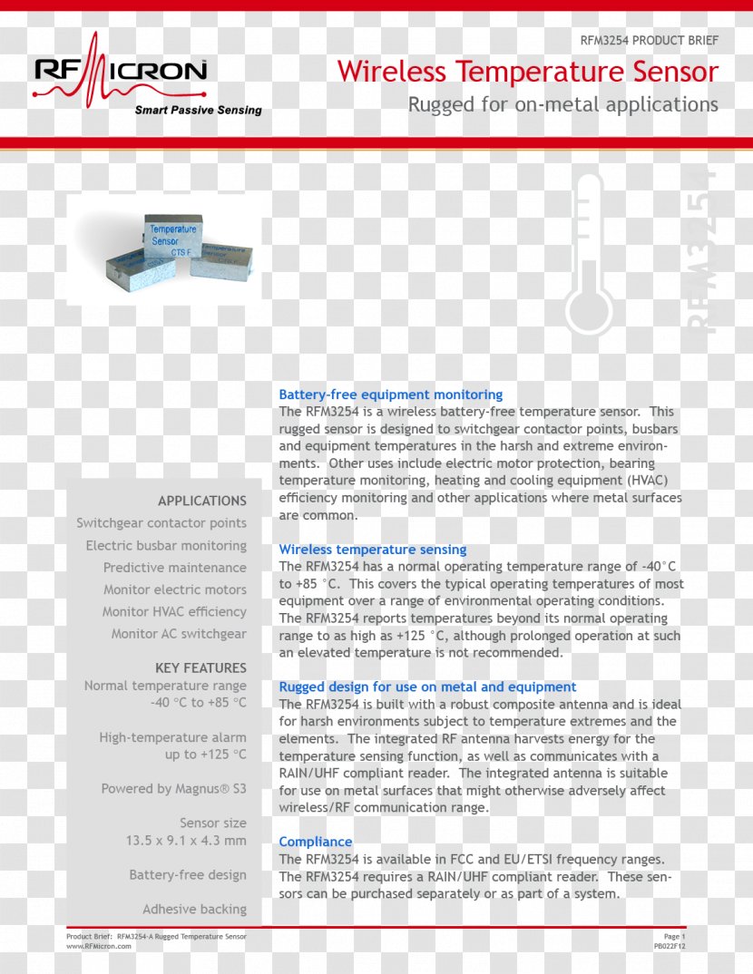 Wireless Sensor Network Intrusion Detection System Rugged Computer - Text - Brochure Front Page Transparent PNG