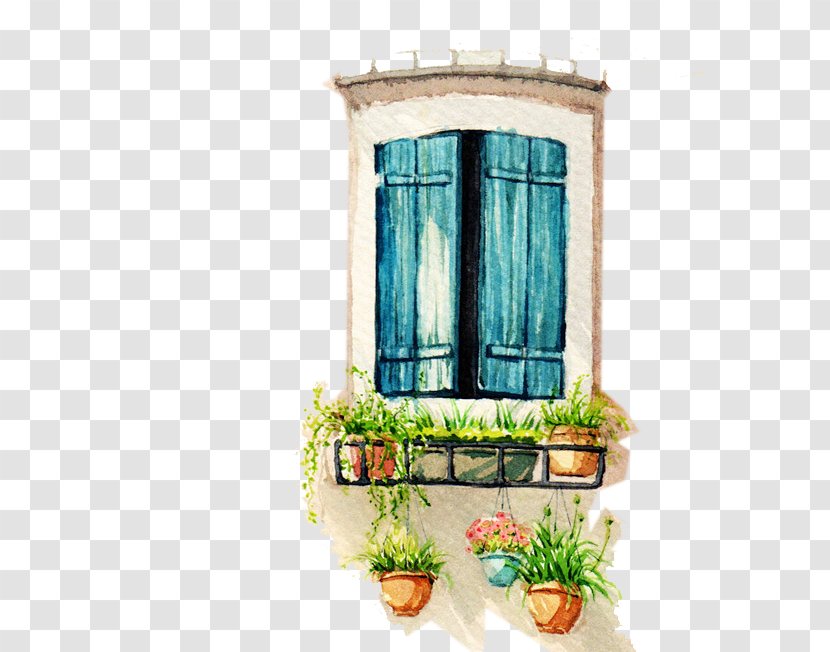 Microsoft Windows - Hand Painted Transparent PNG