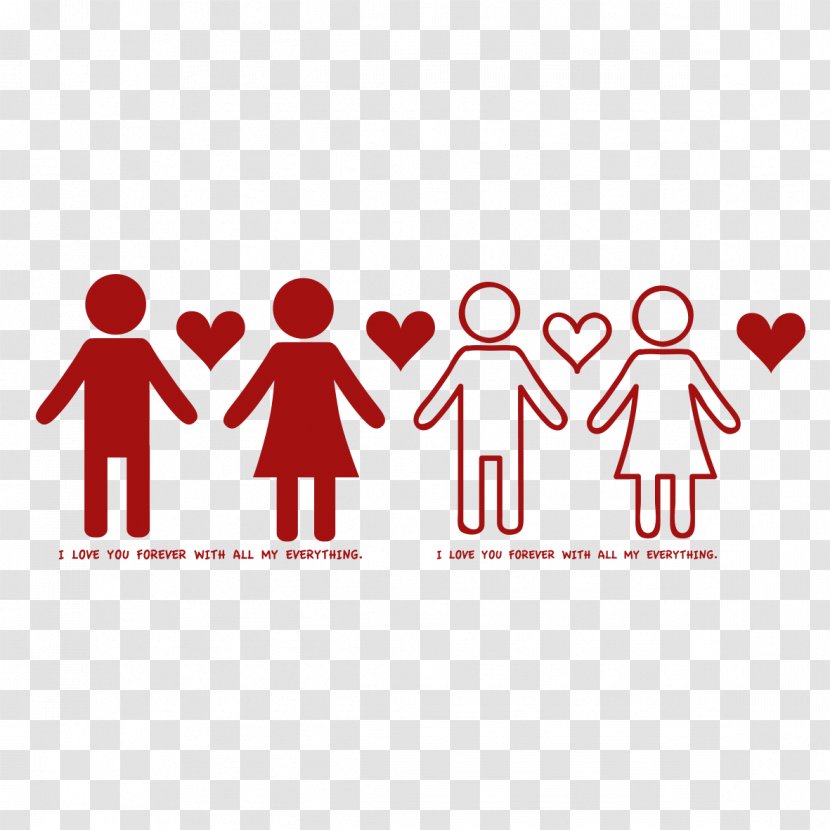 Woman Icon - Heart - Couple Holding Hands Transparent PNG