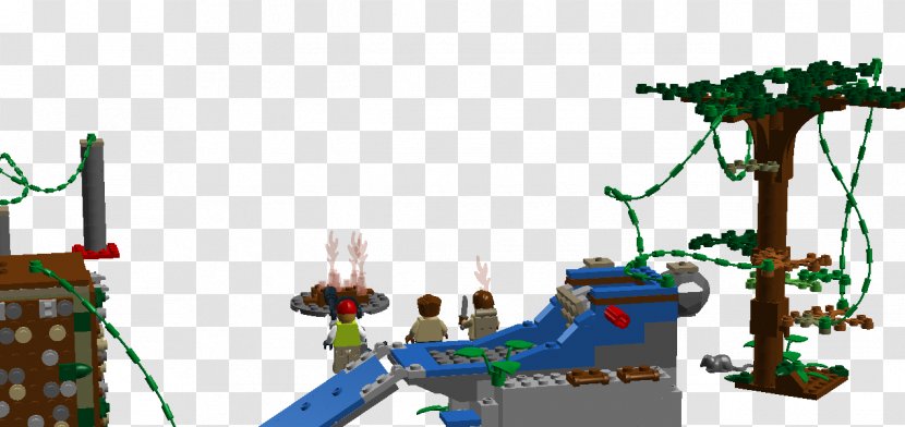 LEGO 21311 Ideas Voltron Lego Survival Skills Tree - Scout Camp Transparent PNG
