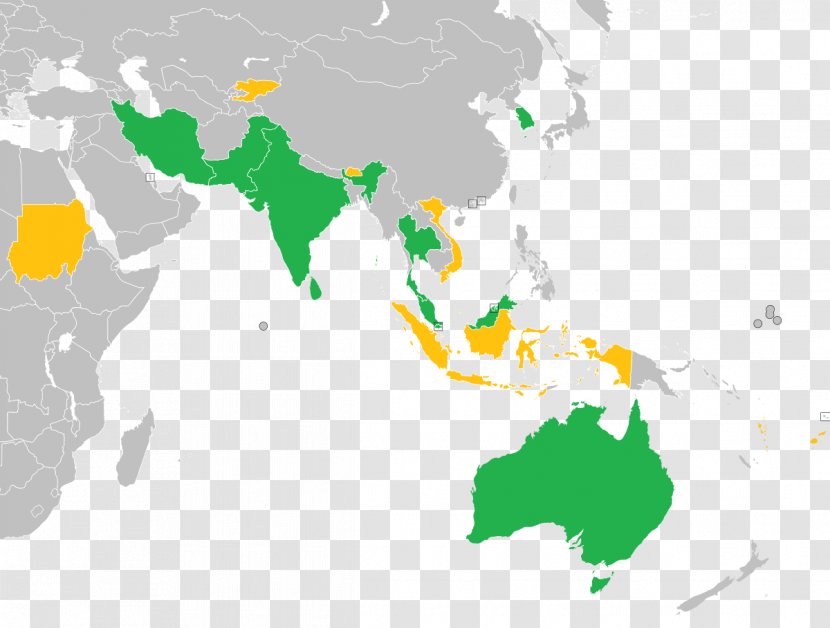 India South Korea Sri Lanka China North - World Transparent PNG