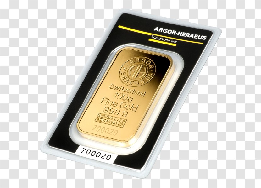 Gold Bar Ingot As An Investment Kinebar - Carat Transparent PNG