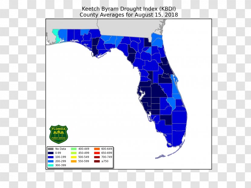 Hendry County, Florida Map Keetch–Byram Drought Index Weather - Area Transparent PNG