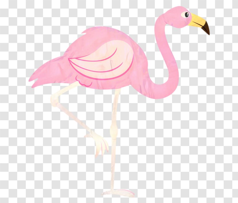 Clip Art Vector Graphics Drawing Image - Water Bird - Greater Flamingo Transparent PNG