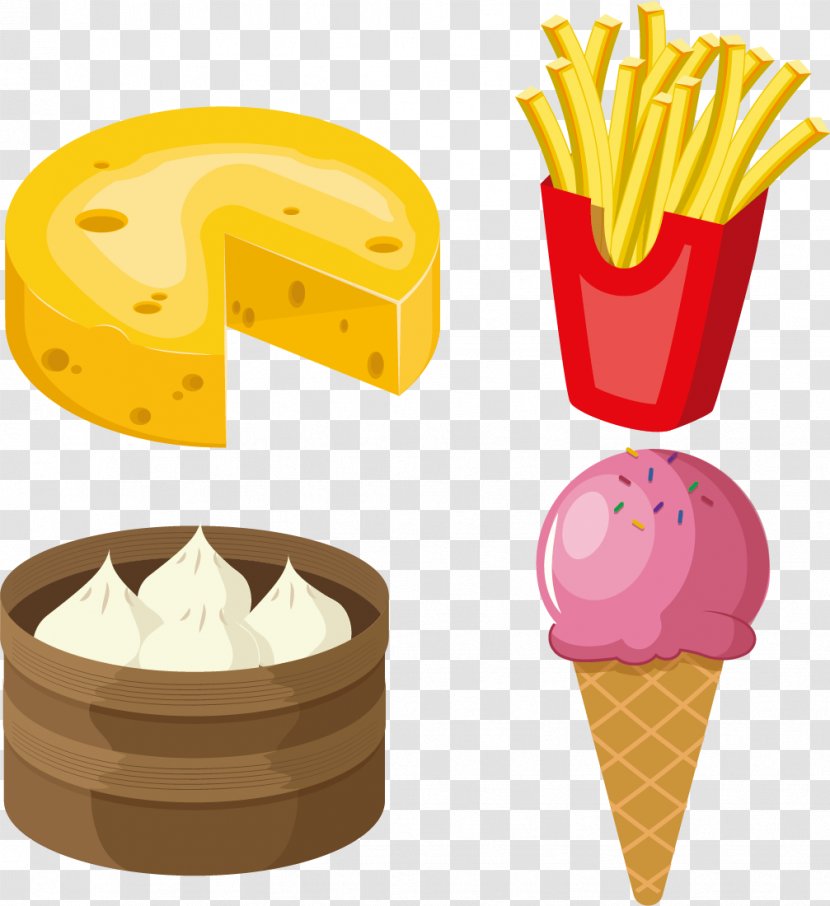 Ice Cream Cone Cheesecake - Cake - Cheese Transparent PNG