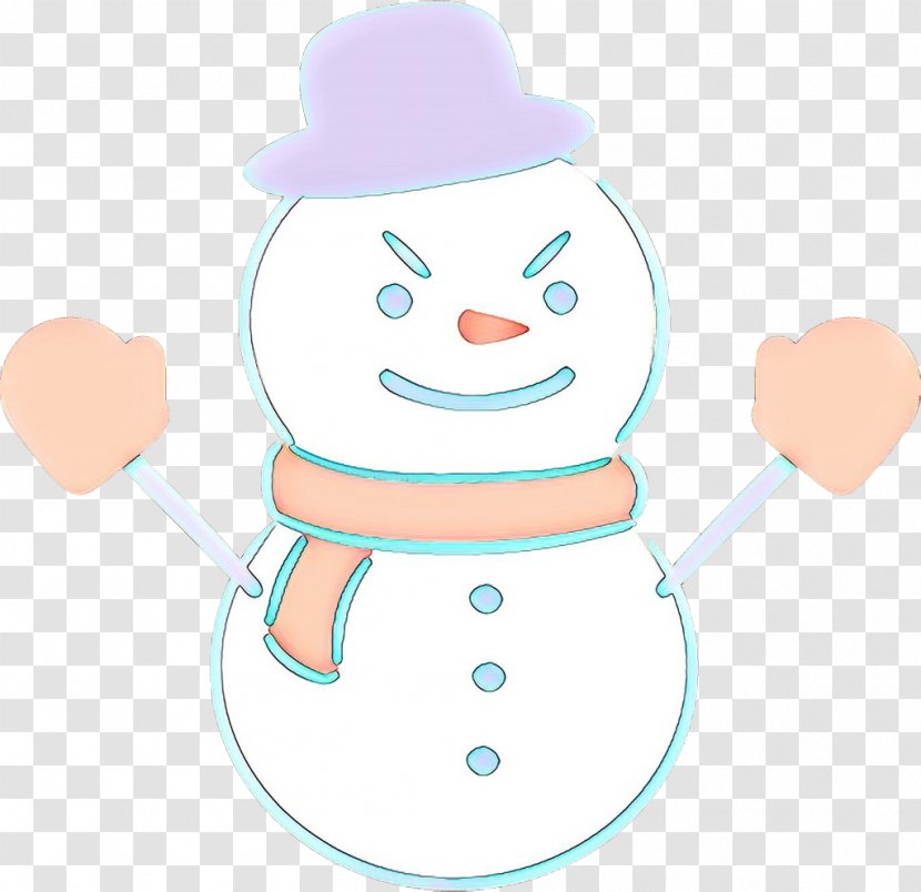 Snowman - Cartoon Transparent PNG