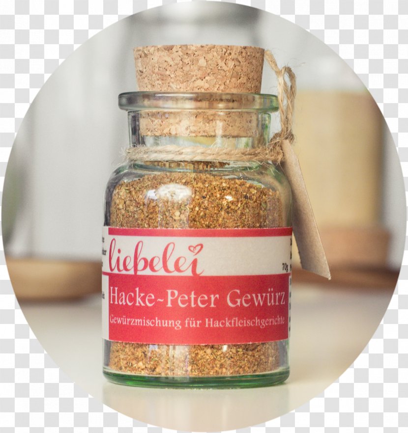 Mett Meatloaf Spice Mix Salt - Fleur De Sel Transparent PNG
