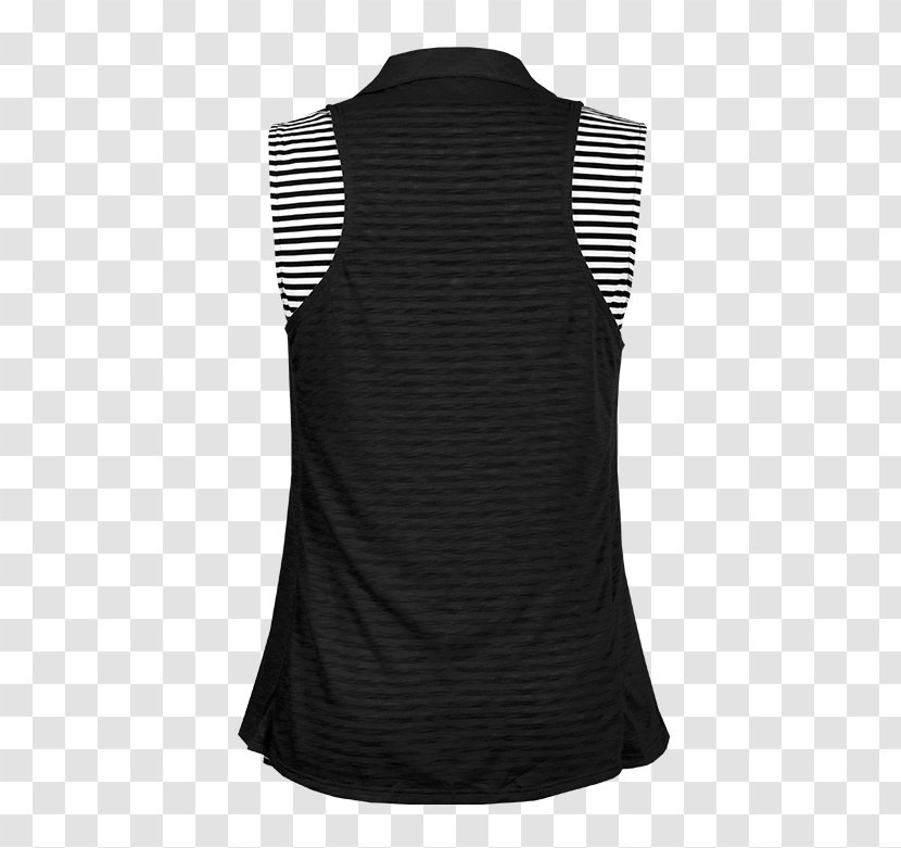 Gilets Sleeveless Shirt Shoulder - Black Transparent PNG