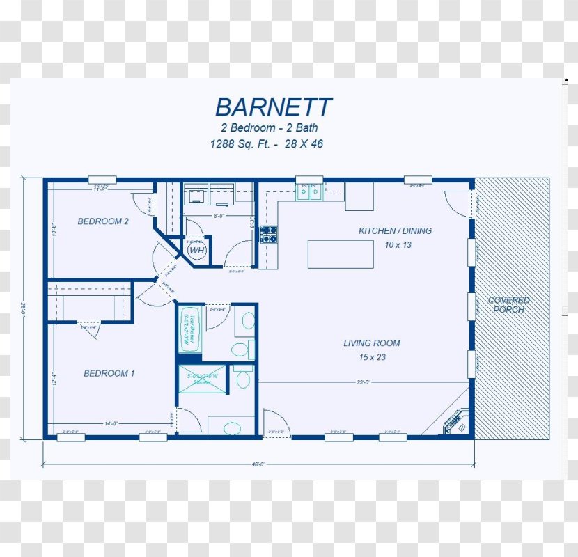 Floor Plan House Design - Wall Transparent PNG