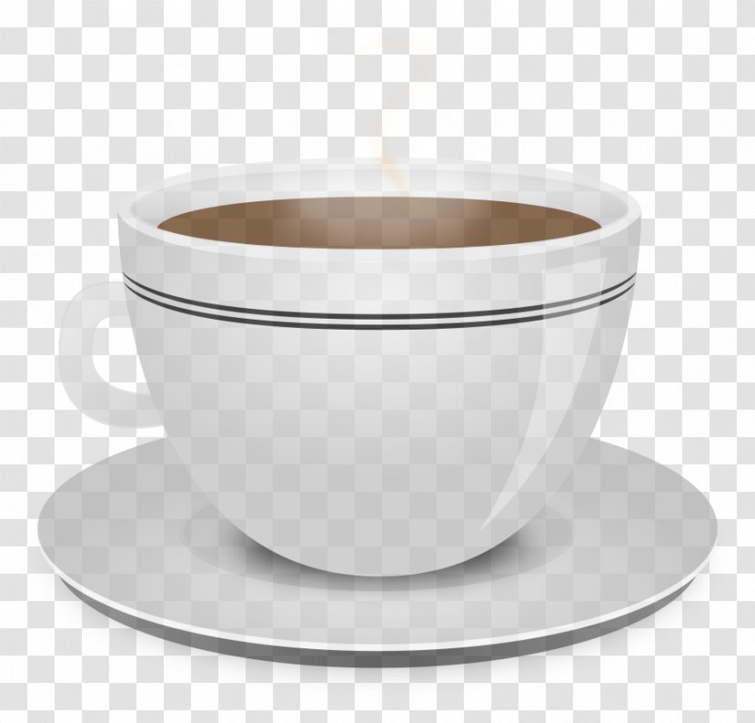 Coffee Cup - Teacup - Dishware Porcelain Transparent PNG