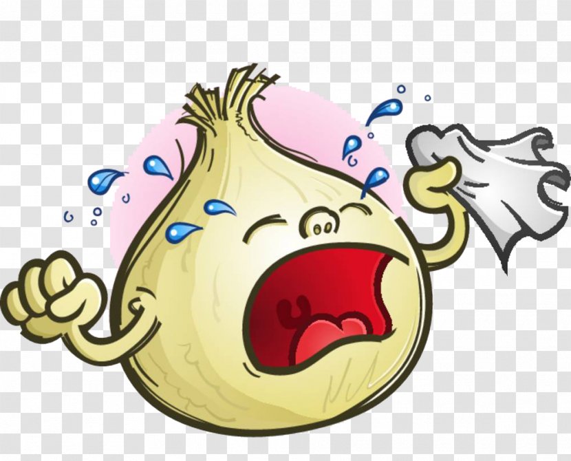 Onion Crying Royalty-free Clip Art - Cartoon - Tears Of Onions Transparent PNG